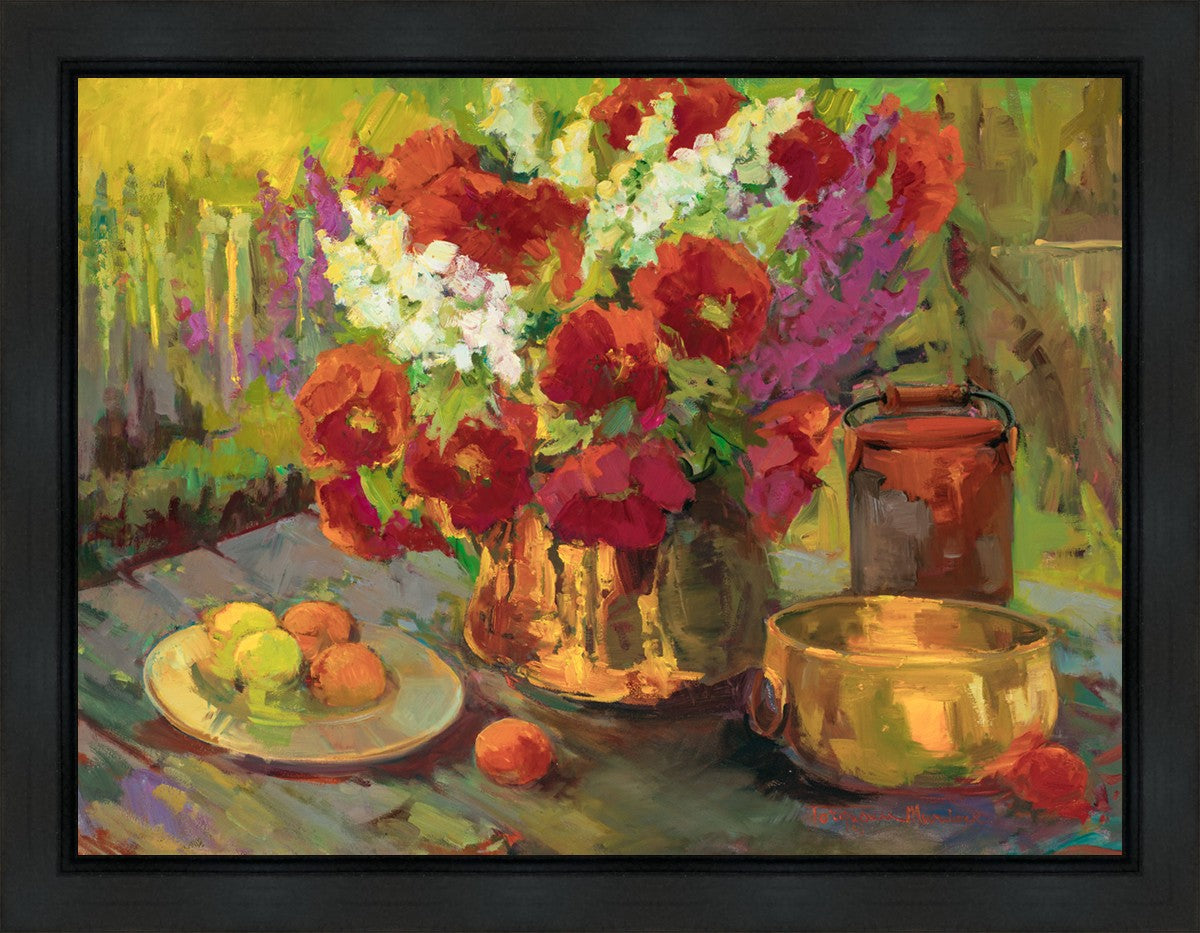 Copper, Brass, and Poppies