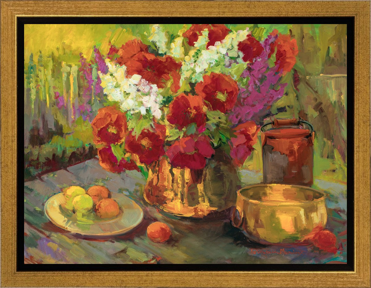 Copper, Brass, and Poppies