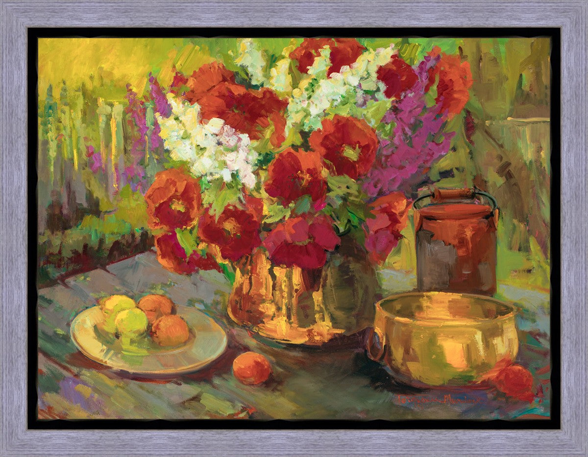 Copper, Brass, and Poppies