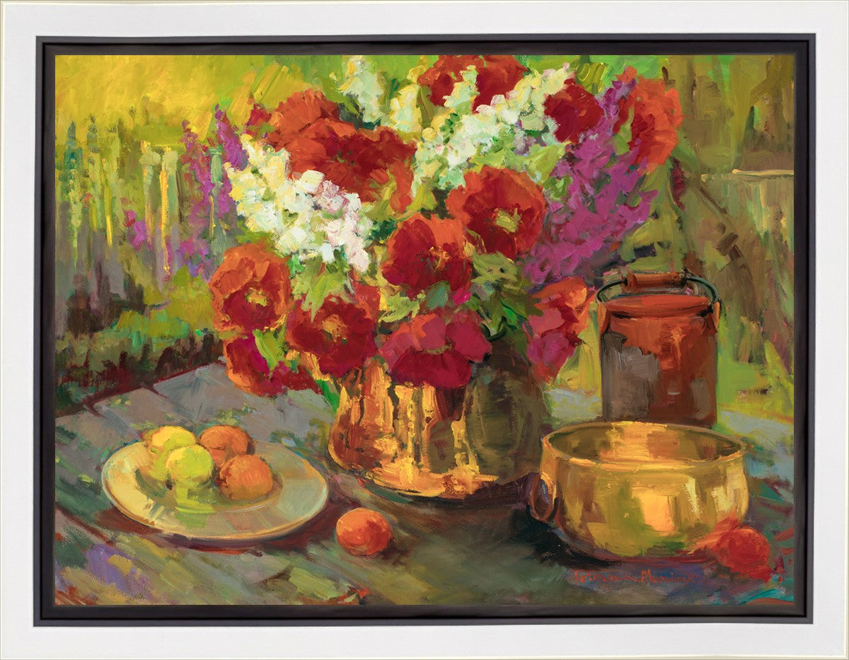 Copper, Brass, and Poppies