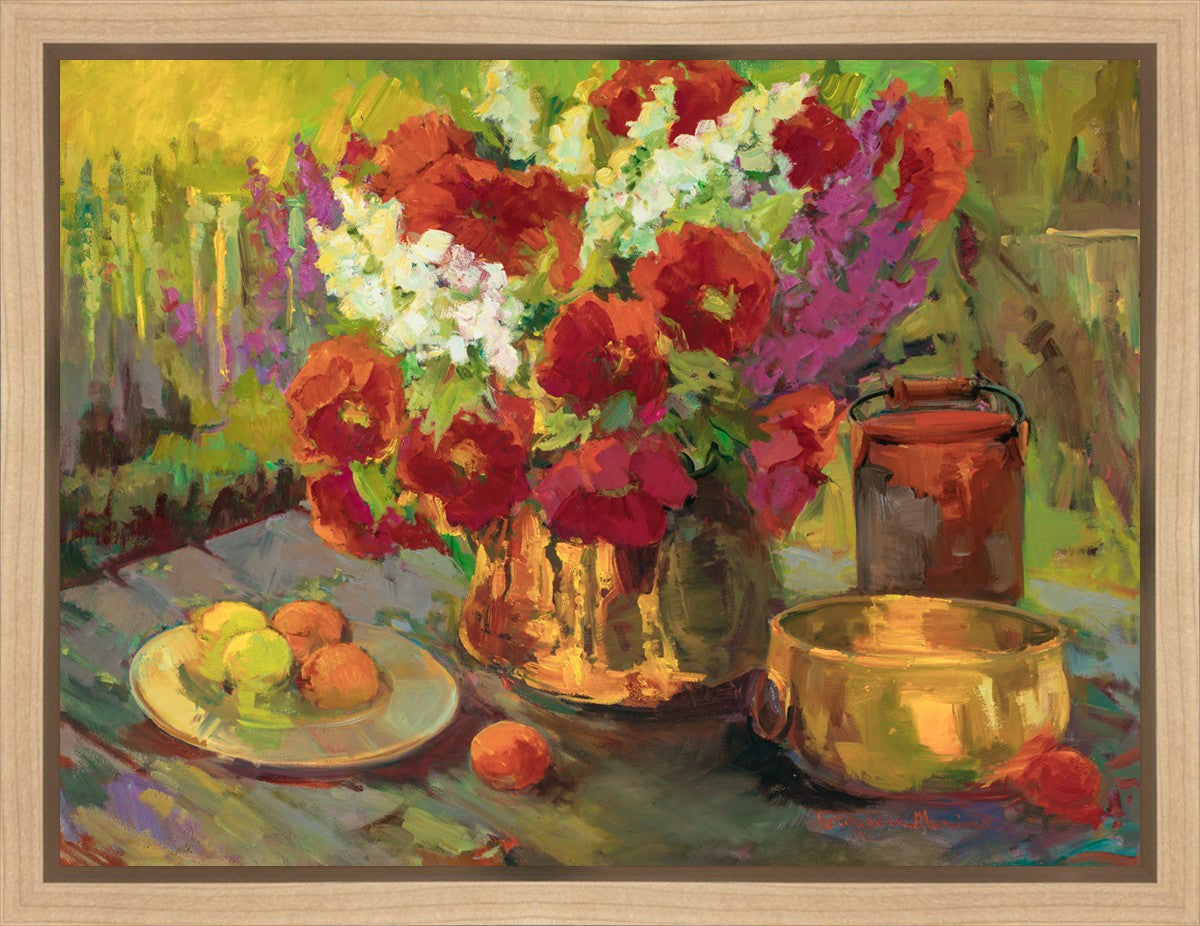 Copper, Brass, and Poppies