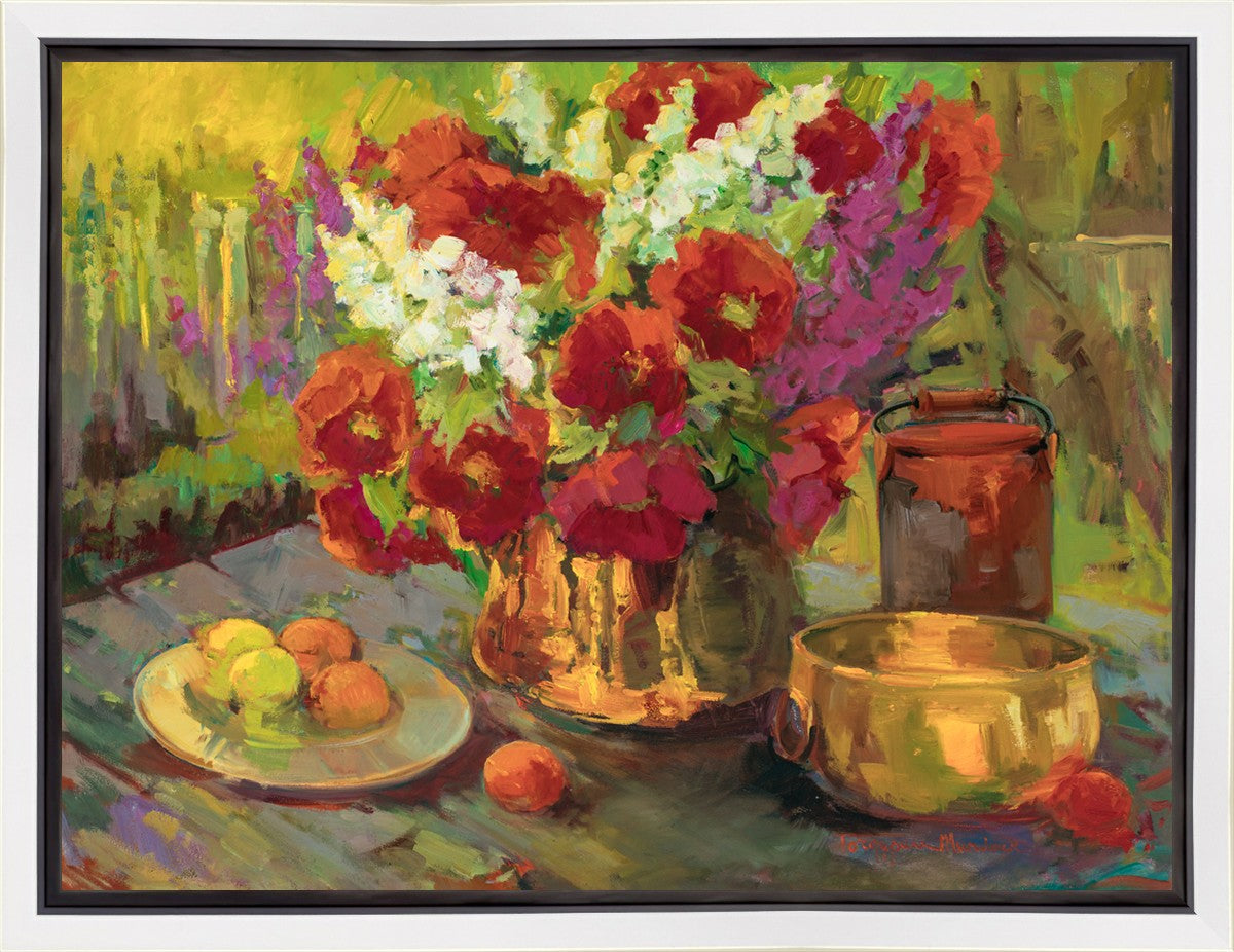 Copper, Brass, and Poppies