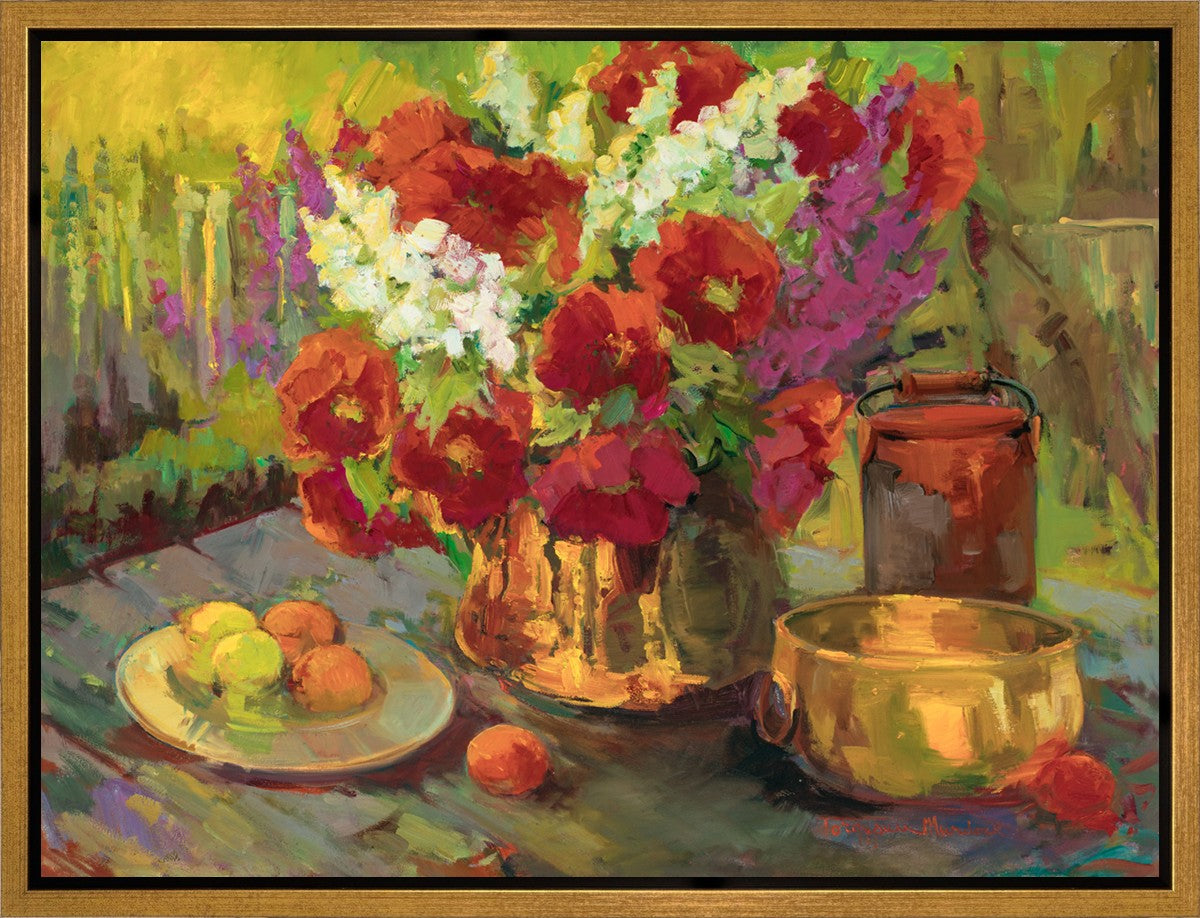 Copper, Brass, and Poppies