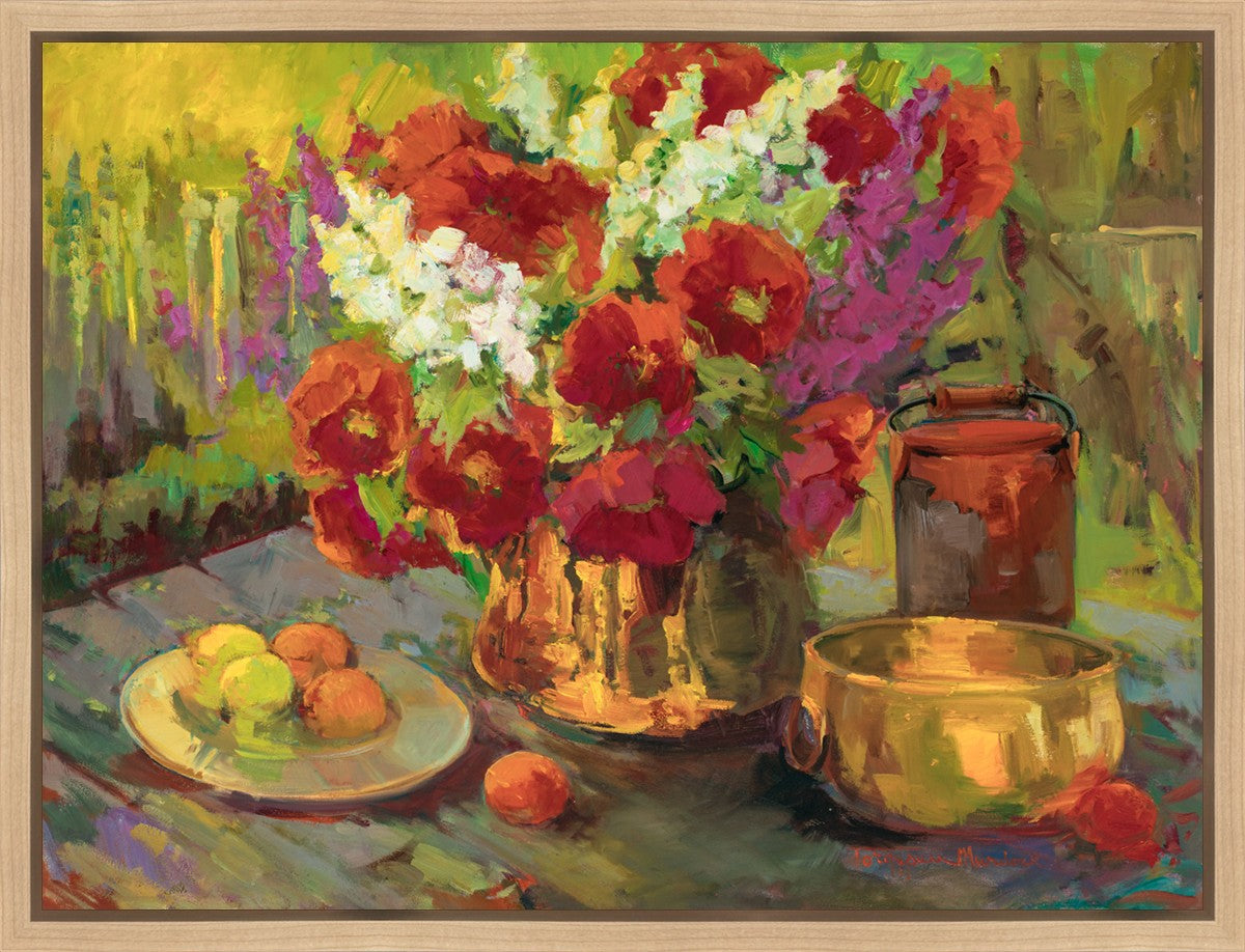 Copper, Brass, and Poppies