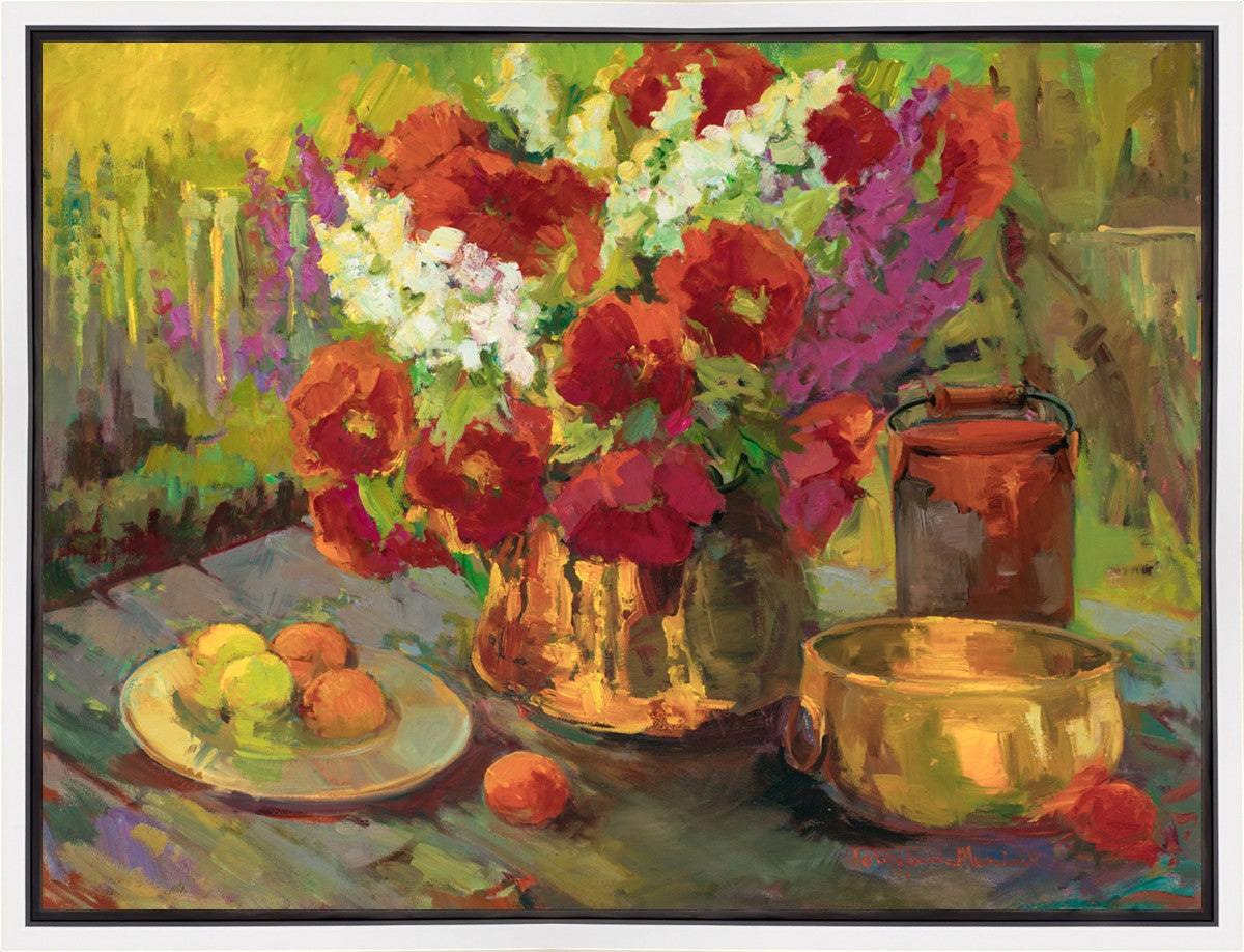 Copper, Brass, and Poppies