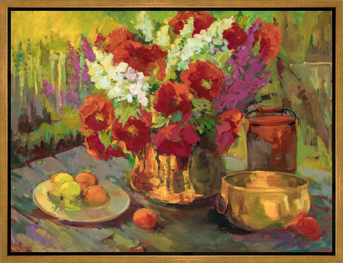 Copper, Brass, and Poppies