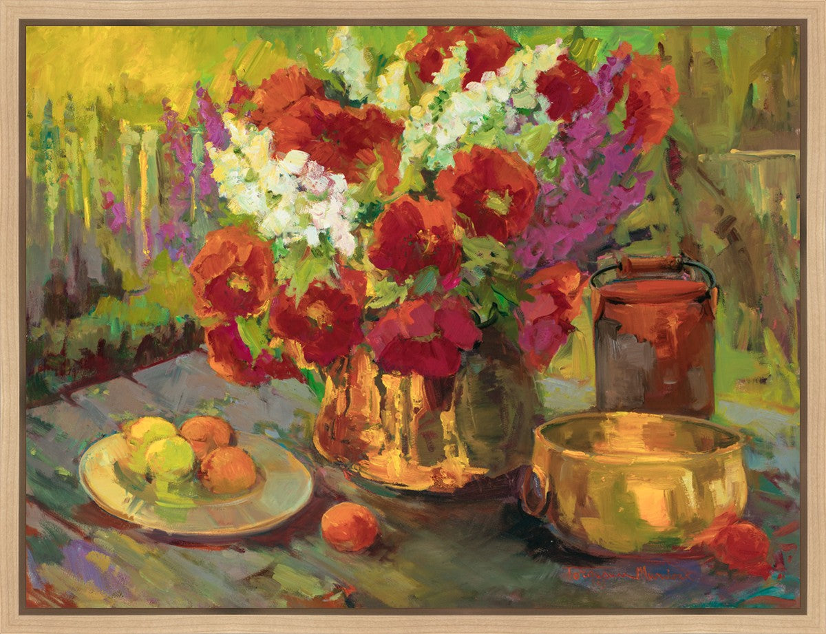 Copper, Brass, and Poppies