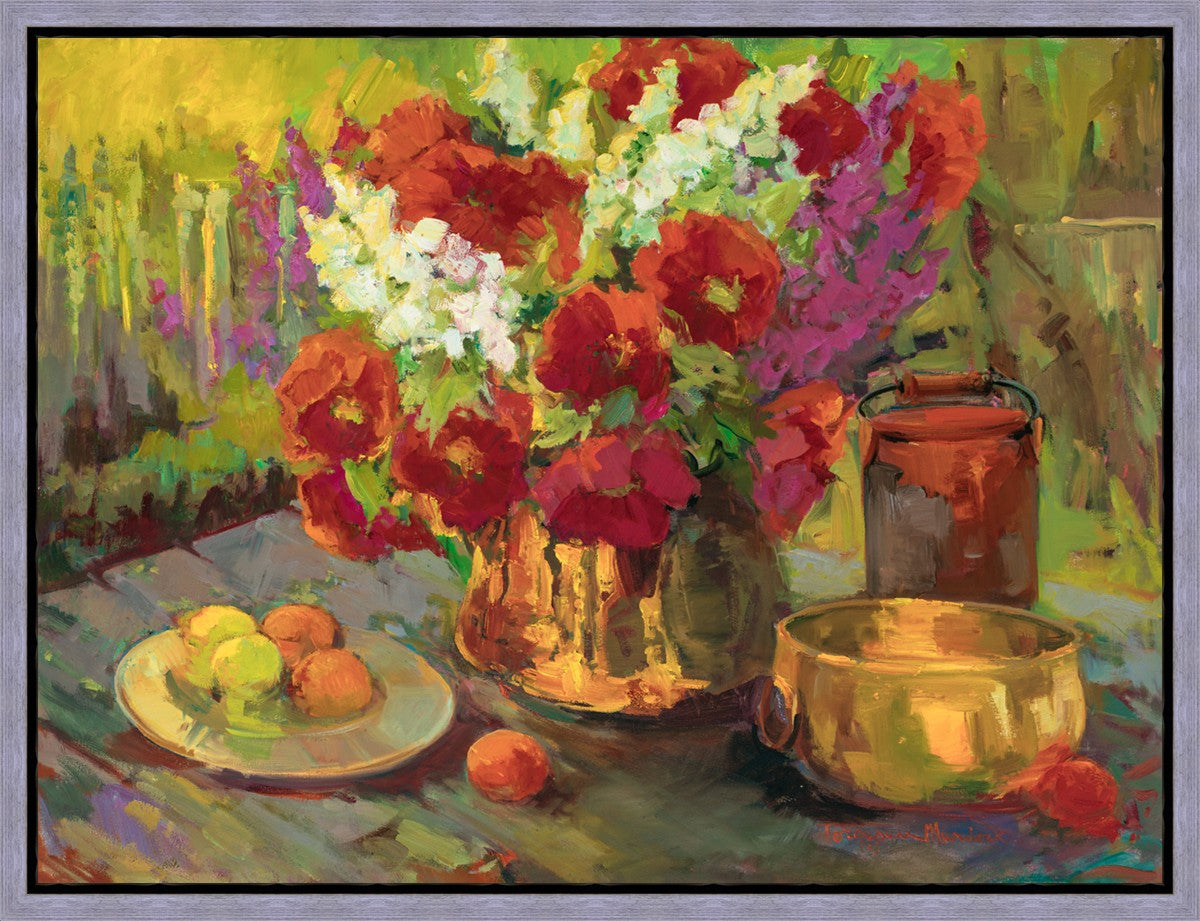 Copper, Brass, and Poppies