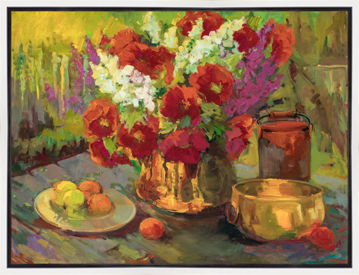 Copper, Brass, and Poppies