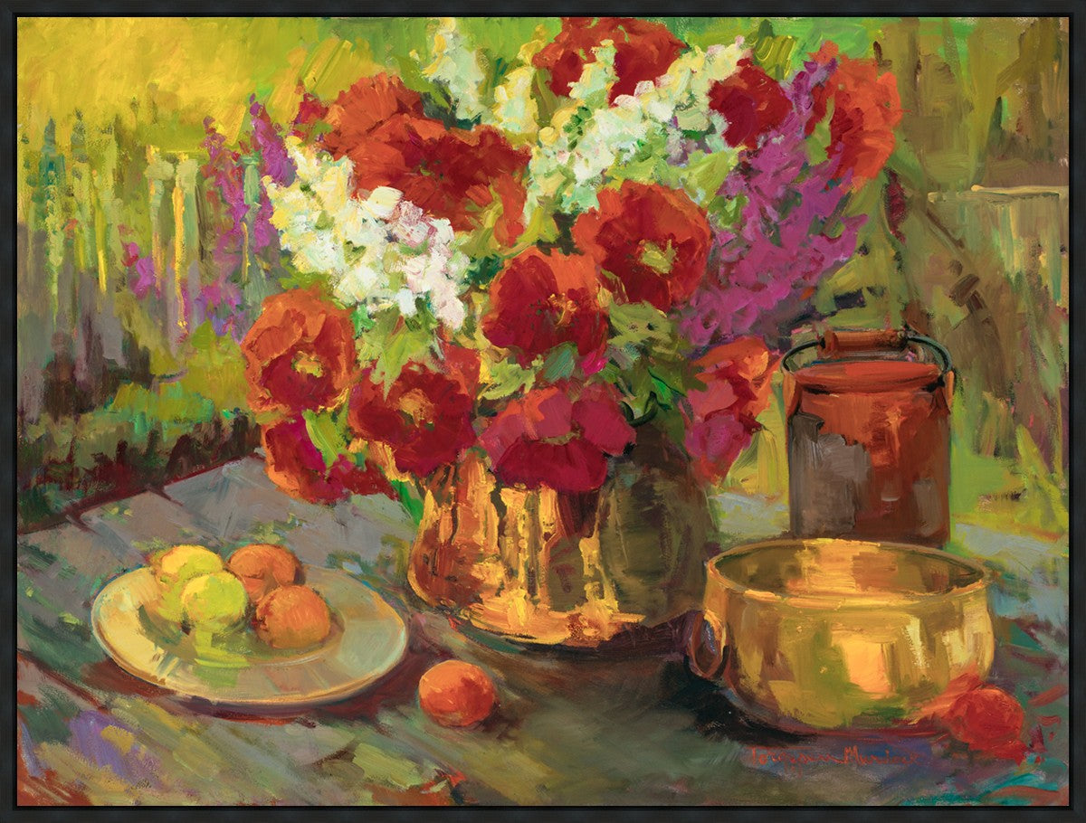 Copper, Brass, and Poppies