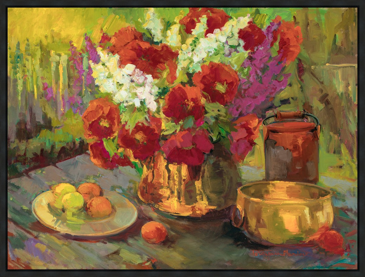 Copper, Brass, and Poppies