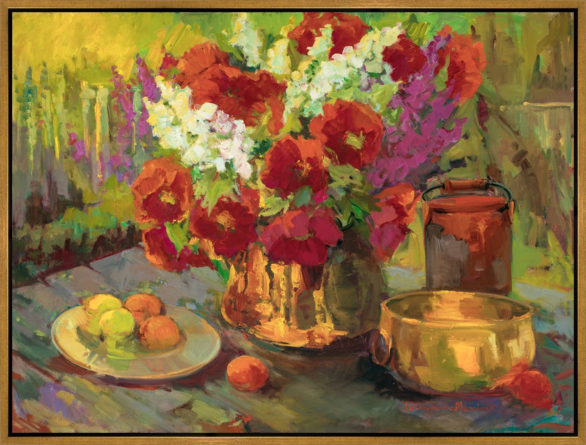 Copper, Brass, and Poppies