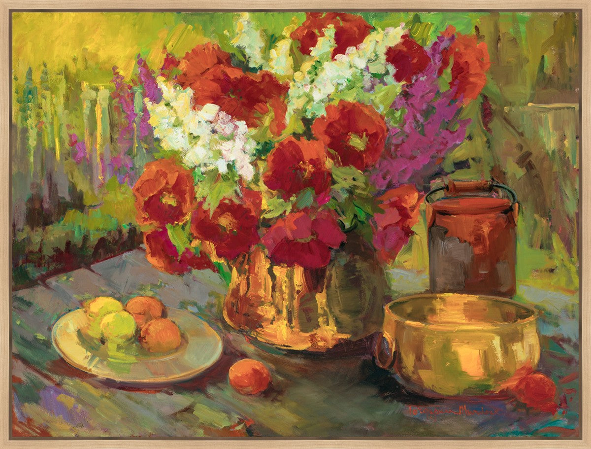 Copper, Brass, and Poppies