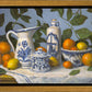 Delft and Citrus Still Life