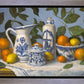 Delft and Citrus Still Life