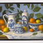 Delft and Citrus Still Life