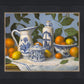 Delft and Citrus Still Life