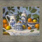 Delft and Citrus Still Life