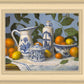 Delft and Citrus Still Life