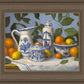 Delft and Citrus Still Life