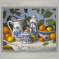Delft and Citrus Still Life