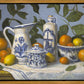 Delft and Citrus Still Life