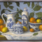 Delft and Citrus Still Life
