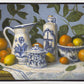 Delft and Citrus Still Life