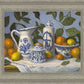 Delft and Citrus Still Life