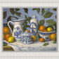 Delft and Citrus Still Life