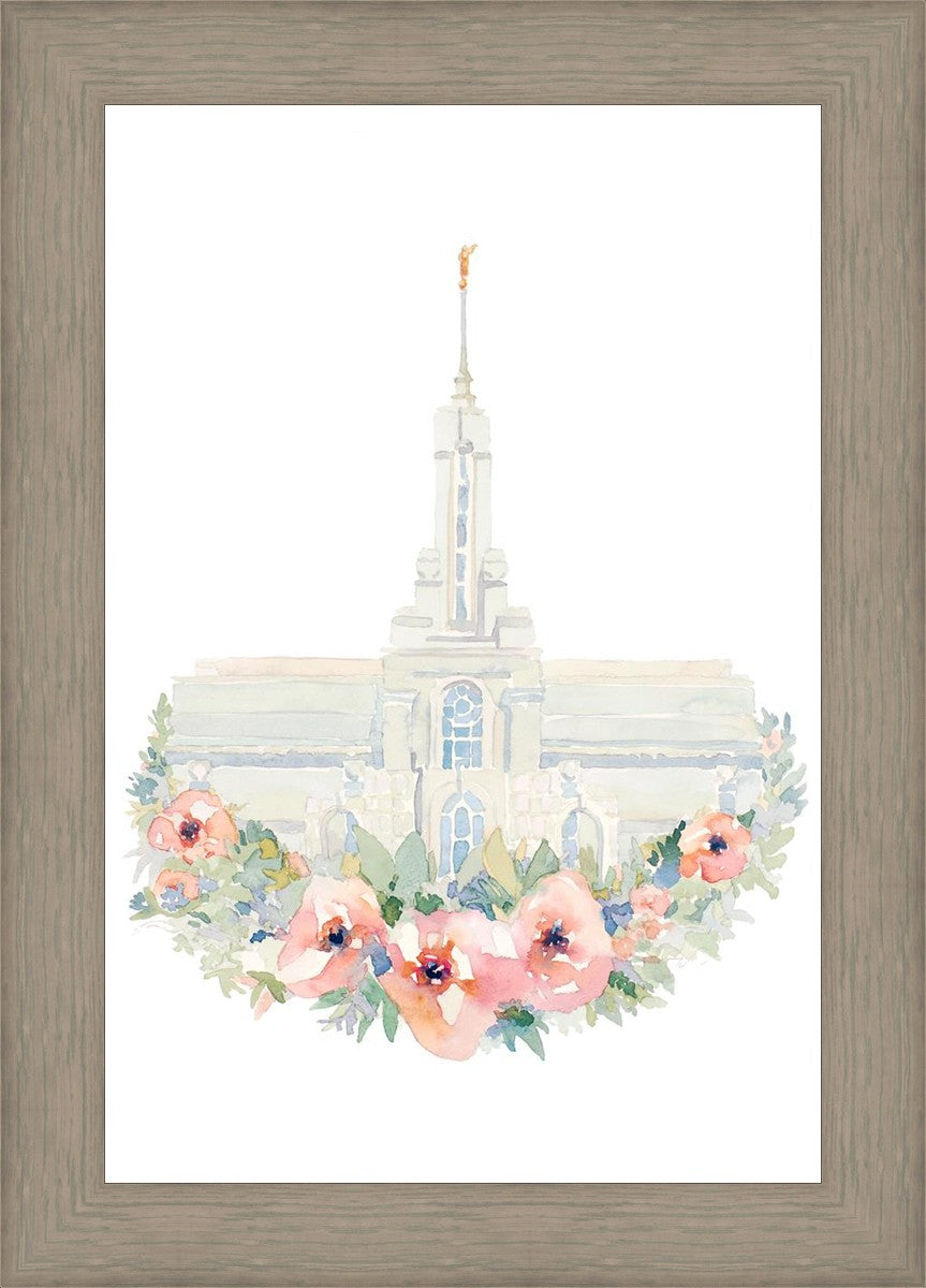 Mount Timpanogos Watercolor