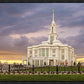 Payson Temple Storm Breaks