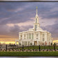 Payson Temple Storm Breaks