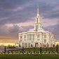 Payson Temple Storm Breaks