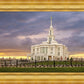 Payson Temple Storm Breaks