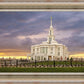Payson Temple Storm Breaks