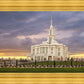 Payson Temple Storm Breaks