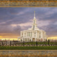 Payson Temple Storm Breaks