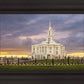 Payson Temple Storm Breaks