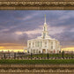 Payson Temple Storm Breaks