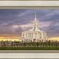 Payson Temple Storm Breaks