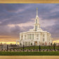 Payson Temple Storm Breaks