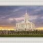 Payson Temple Storm Breaks