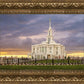 Payson Temple Storm Breaks