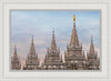 Salt Lake Temple Winter Ramparts