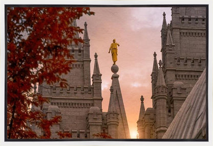 Salt Lake Temple Angel from on High