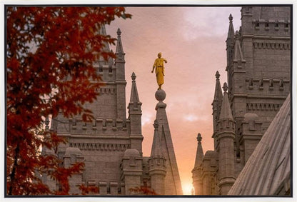 Salt Lake Temple Angel from on High