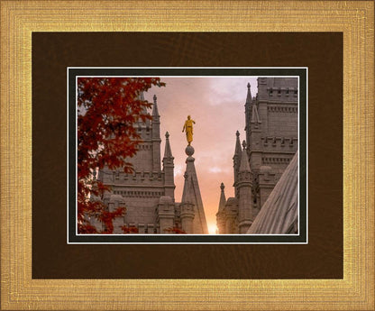 Salt Lake Temple Angel from on High