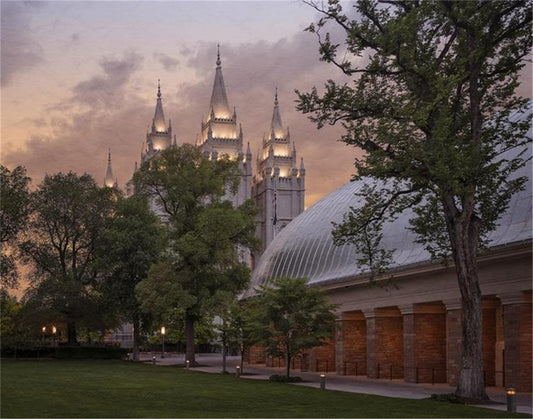 Salt Lake Temple Come, Listen Gallery Wrap
