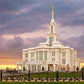 Payson Temple Storm Breaks